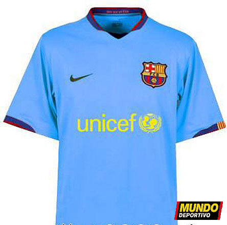La nueva camiseta azulgrana